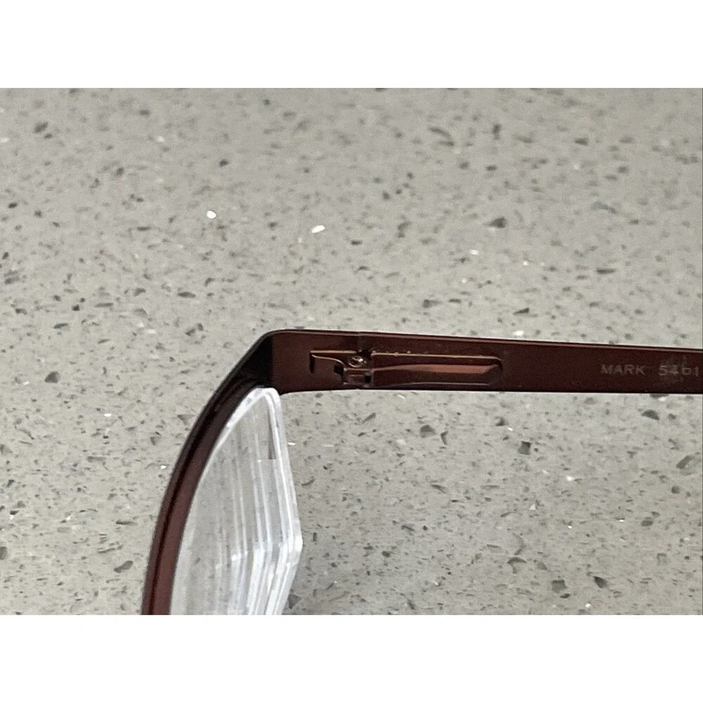 Eyebuydirect Mark 54-18-145 C1 Coffee Brown Metal Eyeglasses FRAMES ONLY